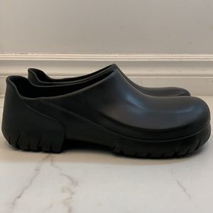 Birkenstock Black Rubber Garden Clogs Size 39- SOLD PRIVATELY